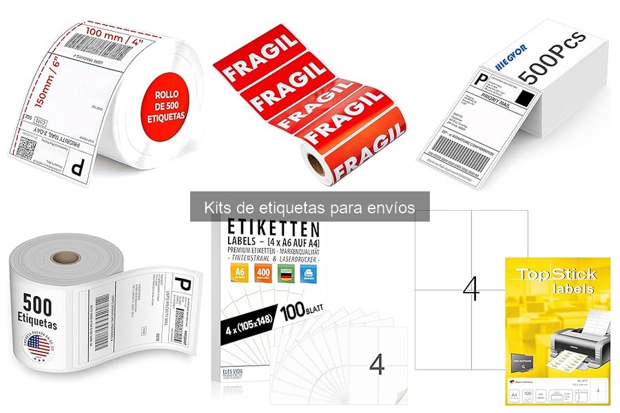 ¿Qué son los kits de etiquetas para envíos? Explicación y Uso