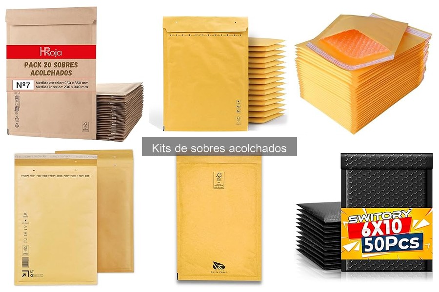¿Qué son los kits de sobres acolchados? Características y Usos