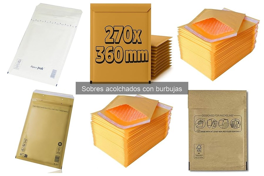 ¿Qué son los sobres acolchados con burbujas? Guía básica