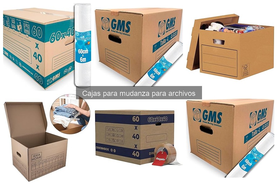 ¿Qué tamaño de caja necesito para mis archivos?