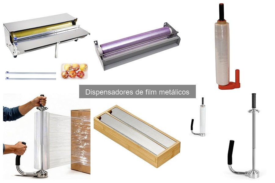 ¿Qué tamaño de dispensador de film metálico necesito?