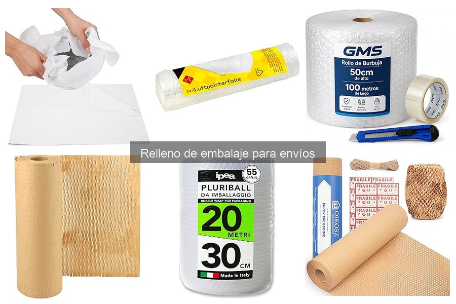¿Qué tamaño de relleno de embalaje elegir para tus envíos?