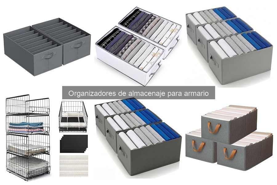 Soluciones alternativas de almacenamiento para armarios