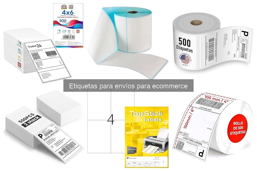 Soluciones para etiquetas que no se adhieren bien en envíos