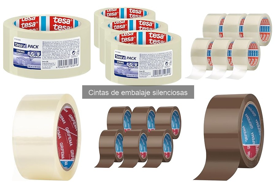 ¿Son efectivas las cintas de embalaje silenciosas para envíos?
