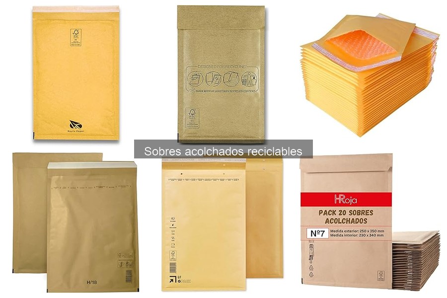 ¿Son los sobres acolchados reciclables realmente resistentes?