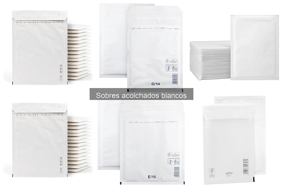 ¿Son reciclables los sobres acolchados blancos? Guía práctica