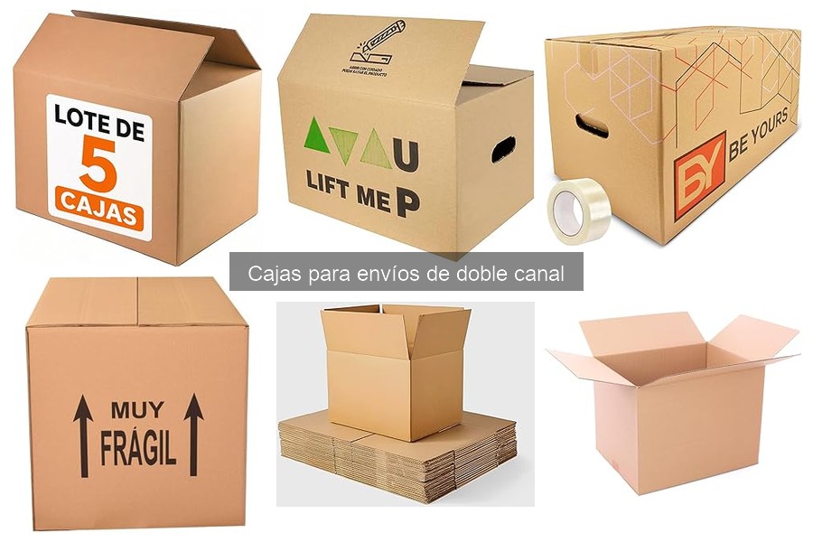 Tendencias 2024 en Cajas para Envíos de Doble Canal