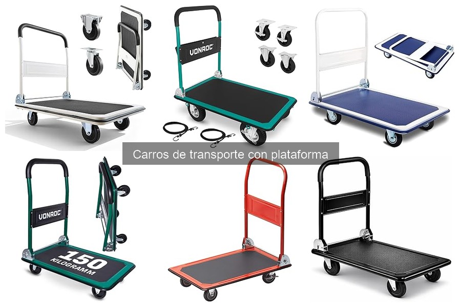 Testimonios de usuarios sobre carros de transporte con plataforma