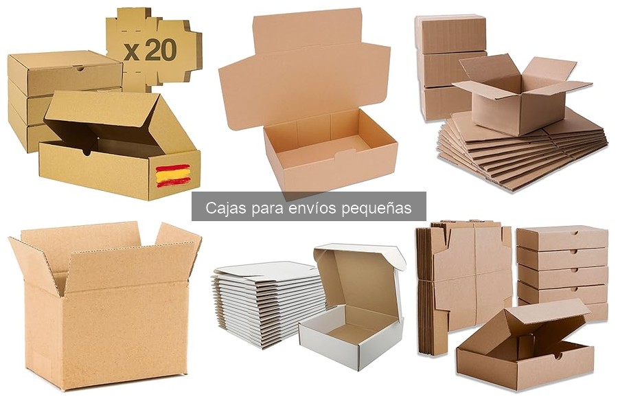 Tipos de cajas para envíos pequeñas: Guía completa