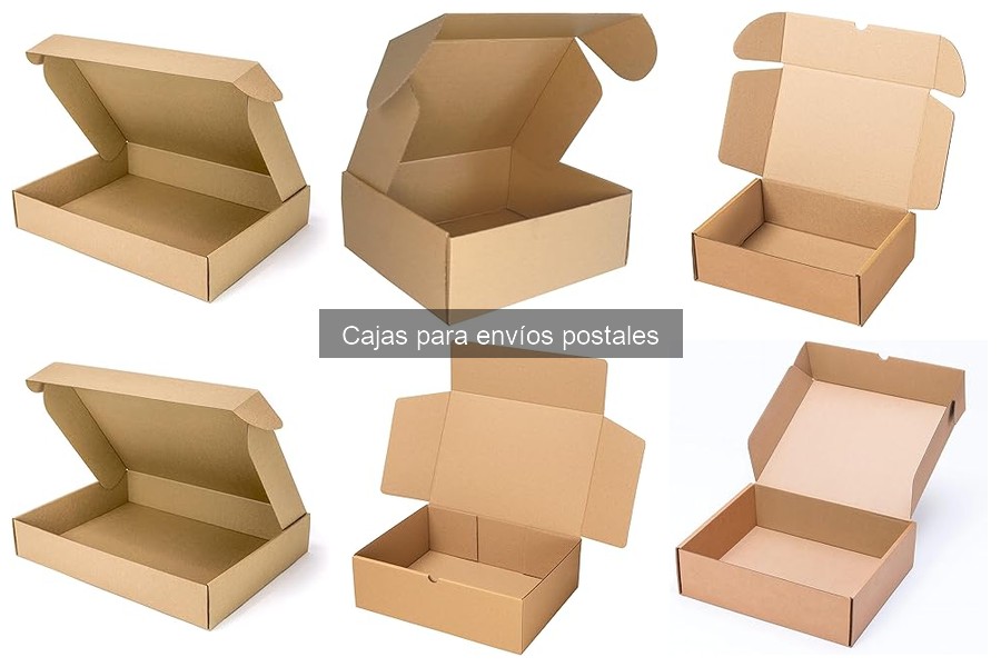 Tipos de Cajas para Envíos Postales: Guía Completa