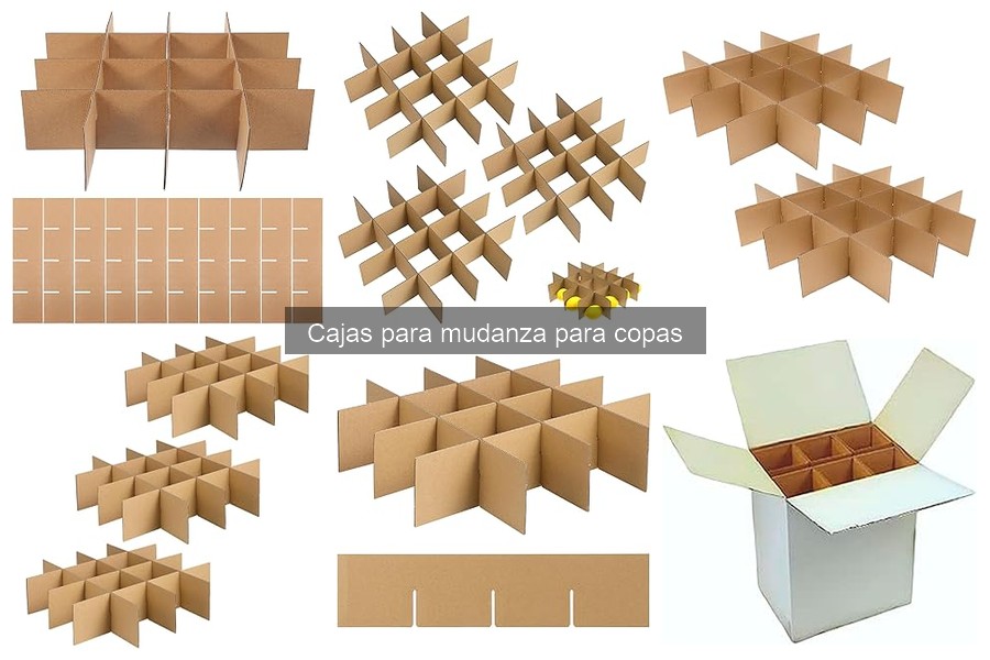 Tipos de cajas para mudanza de copas: Guía completa