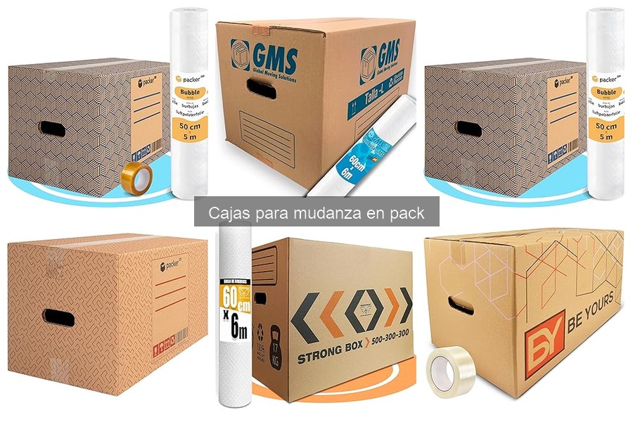 Tipos de cajas para mudanza: ¡Conoce las mejores opciones!