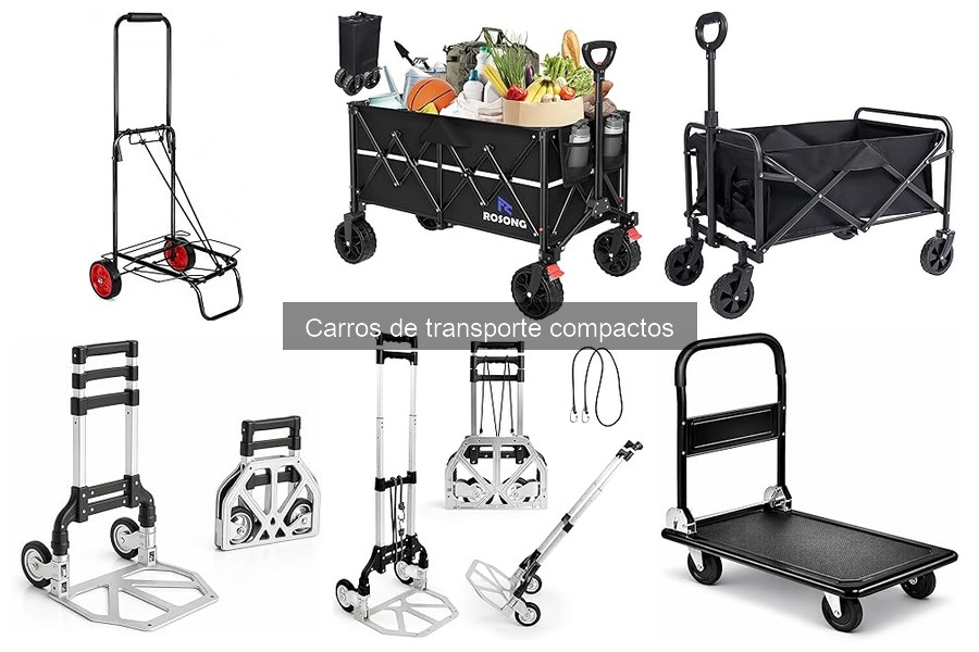 Tipos de carros de transporte compactos: ventajas y usos
