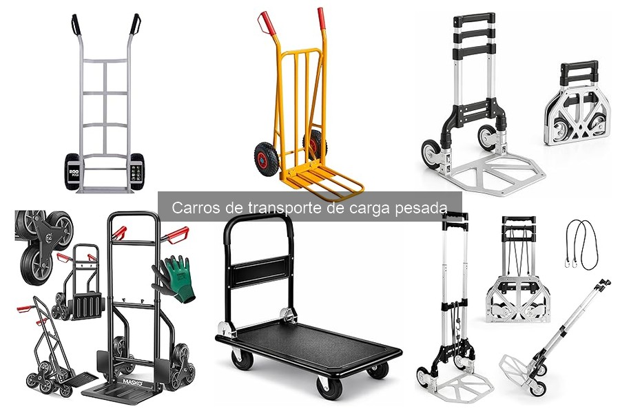 Tipos de carros de transporte de carga pesada: Guía completa