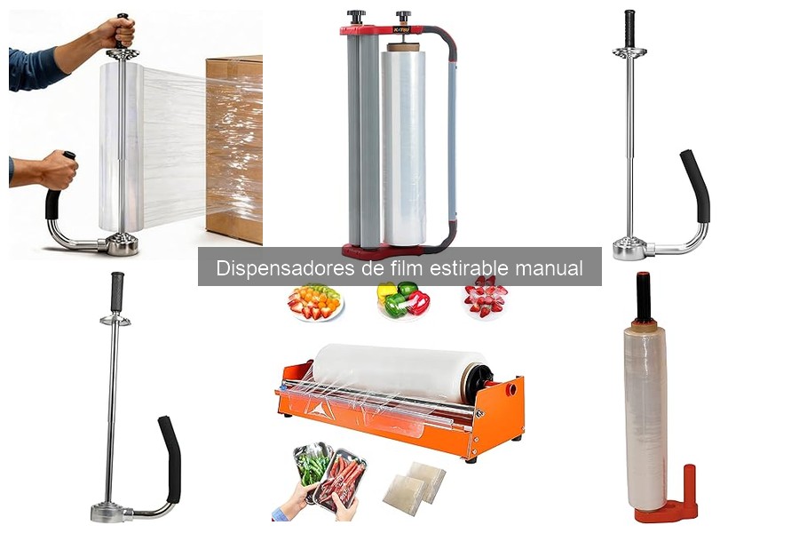 Tipos de dispensadores de film estirable manual