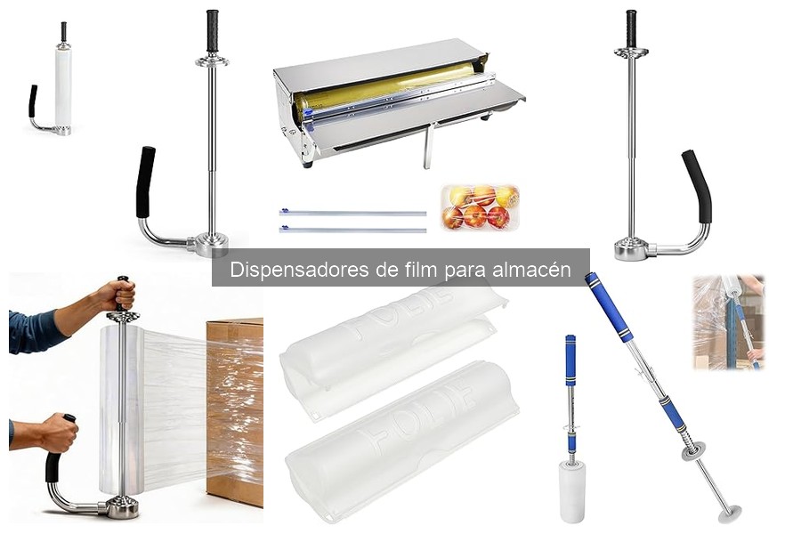 Tipos de dispensadores de film para almacén: guía completa
