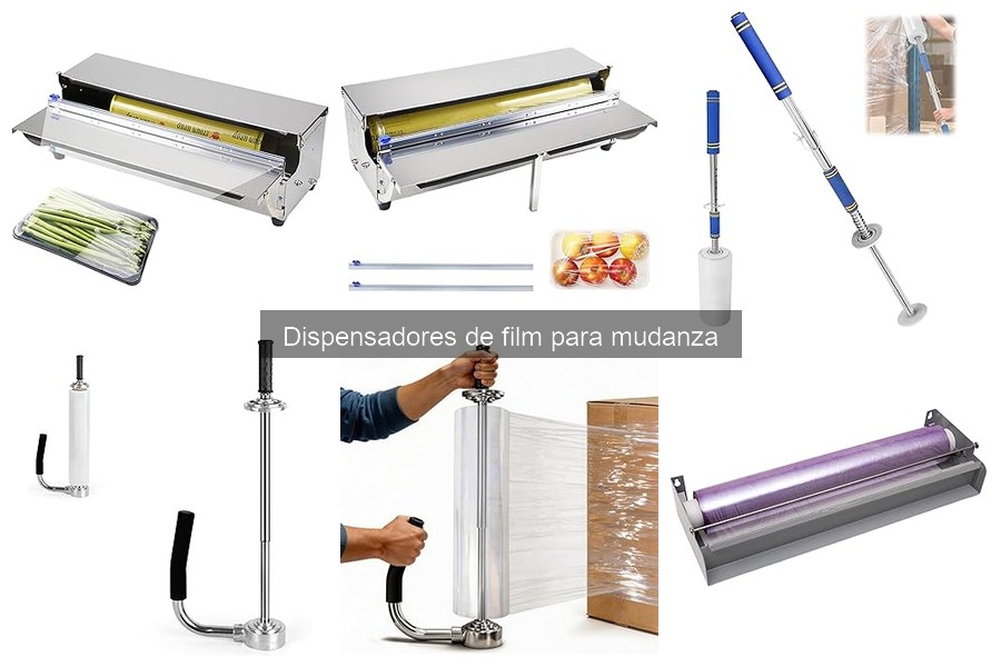 Tipos de dispensadores de film para mudanza y sus aplicaciones