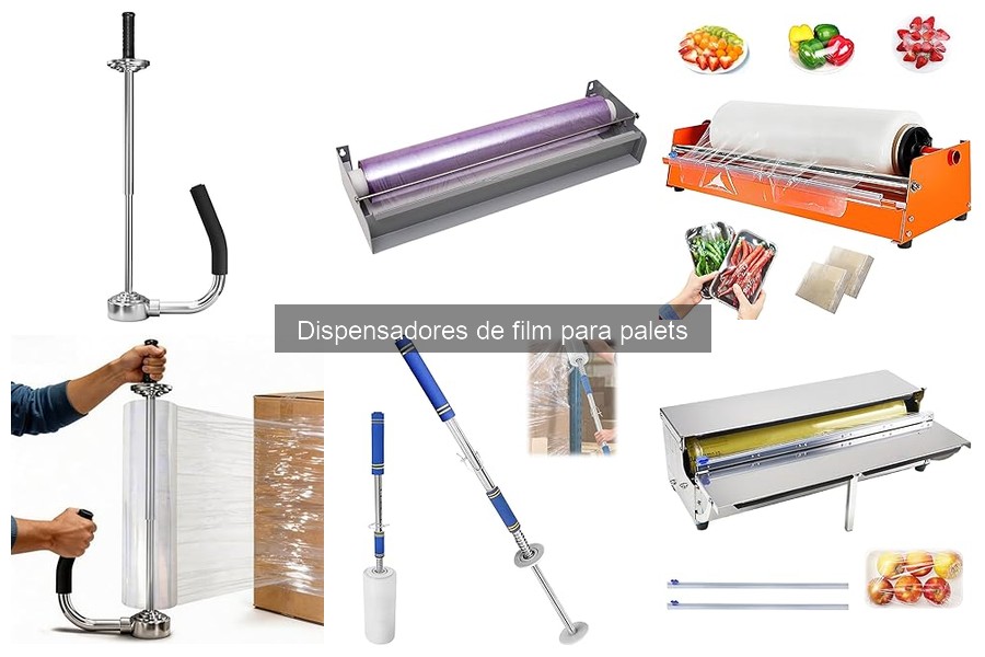 Tipos de dispensadores de film para palets: guía completa