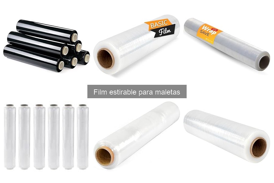 Tipos de film estirable para maletas: Guía de selección