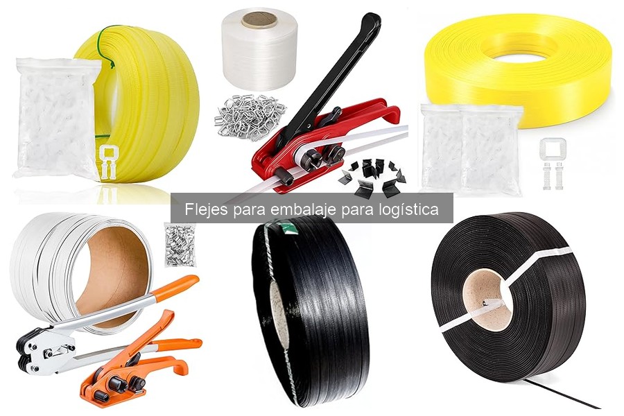 Tipos de flejes para embalaje: características y usos