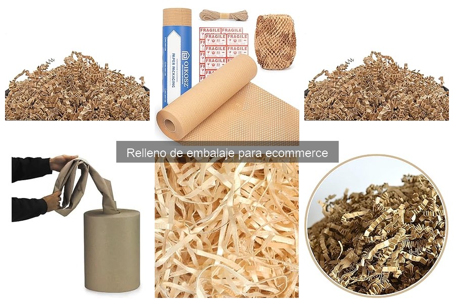 Tipos de Relleno de Embalaje para Ecommerce: Guía Completa