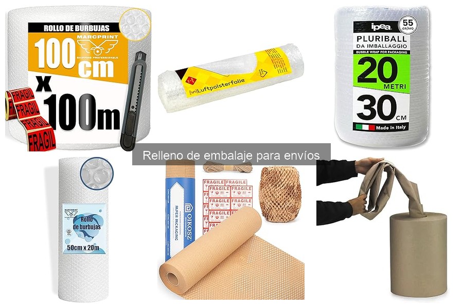 Tipos de Relleno de Embalaje para Envíos: Guía Completa