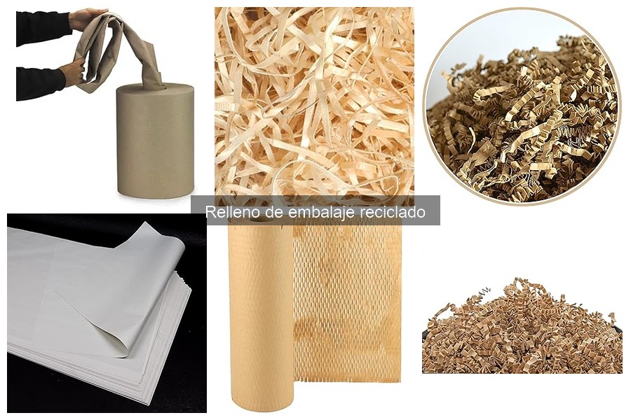 Tipos de Relleno de Embalaje Reciclado: Opciones Ecológicas
