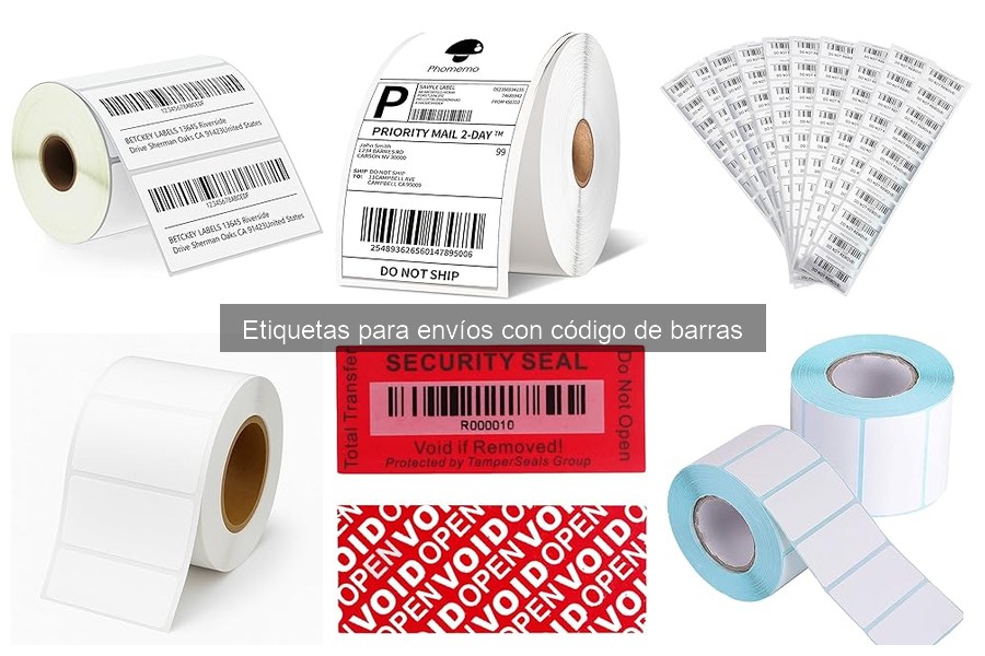 Uso Correcto de Etiquetas para Envíos con Código de Barras
