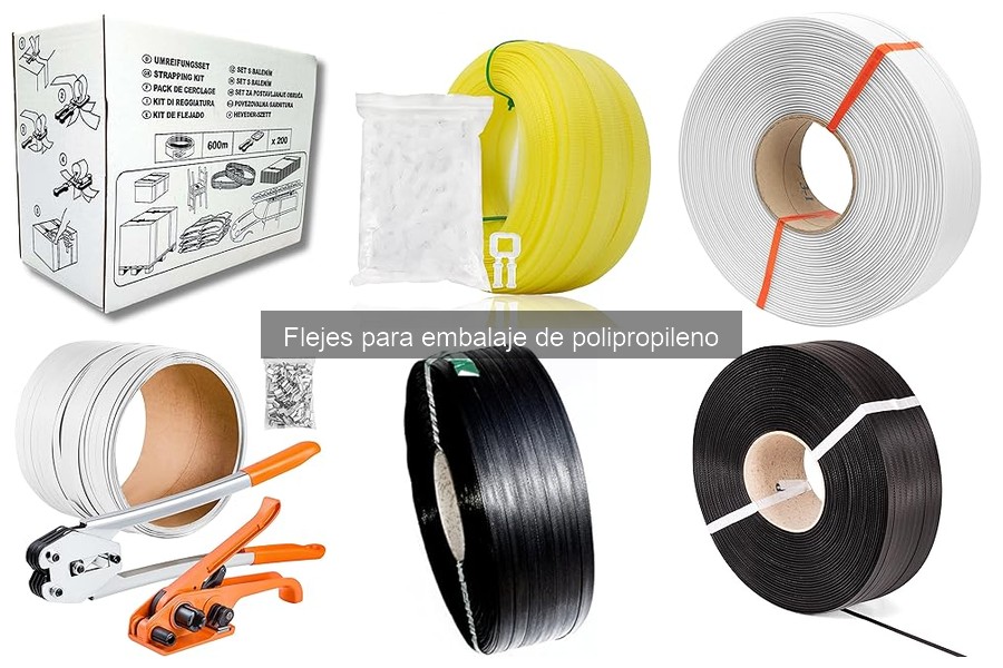 Uso efectivo de flejes de polipropileno en mudanzas