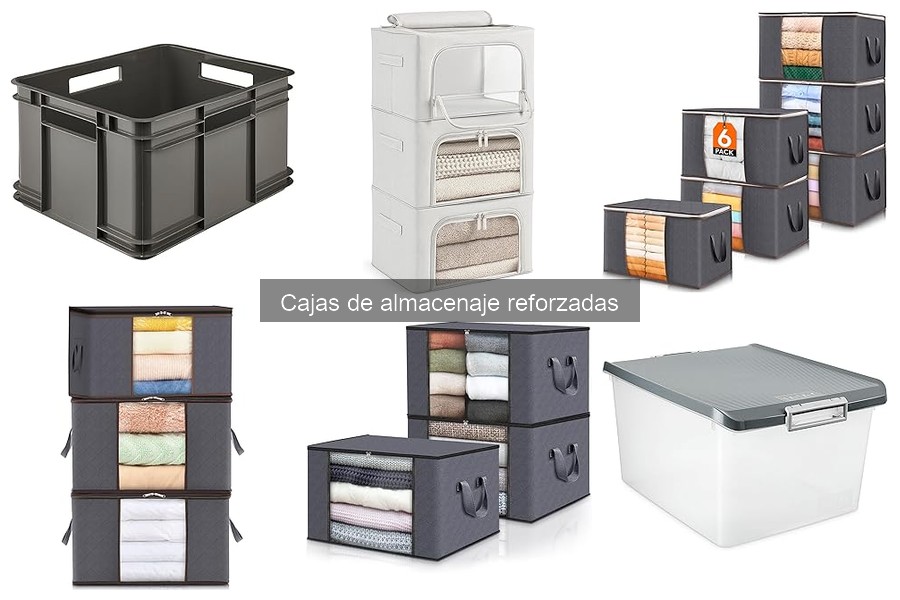Usos prácticos de cajas de almacenaje reforzadas