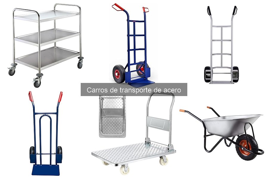 Usos Prácticos de Carros de Transporte de Acero en Mudanzas