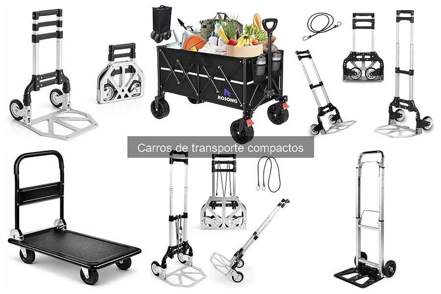 Ventajas de Carros de Transporte Compactos para Cargar Fácilmente