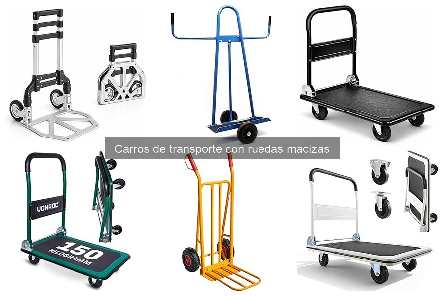 Ventajas de Carros de Transporte con Ruedas Macizas