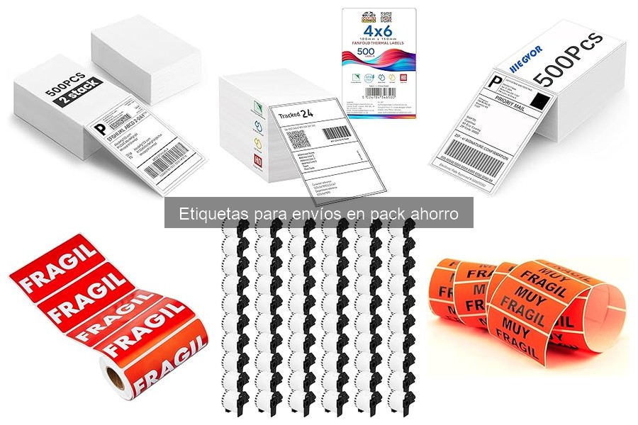 Ventajas de Comprar Etiquetas para Envíos en Pack Ahorro