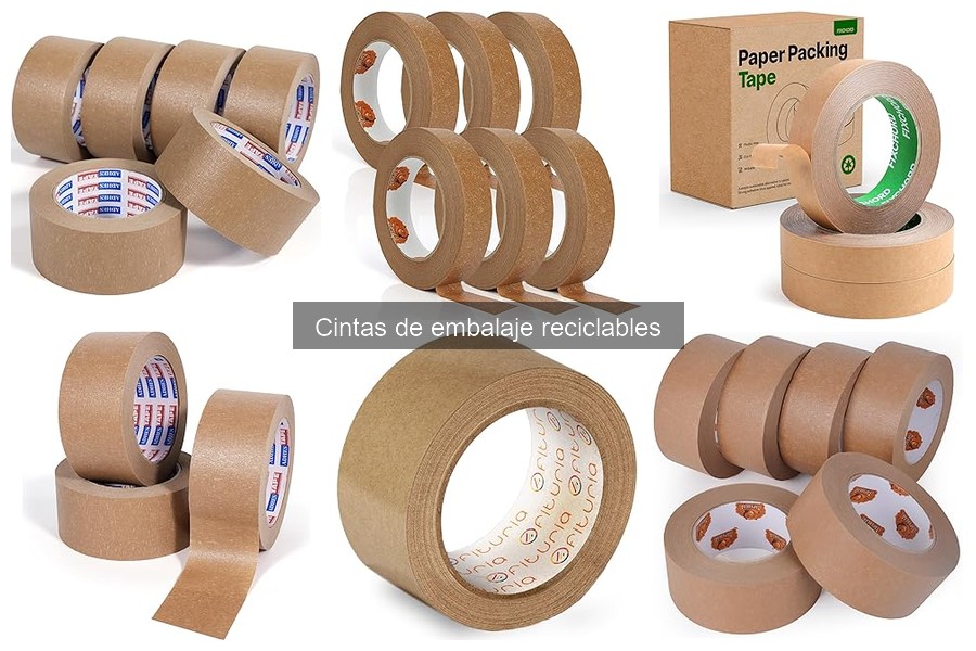 Ventajas de las cintas de embalaje reciclables para el medio ambiente
