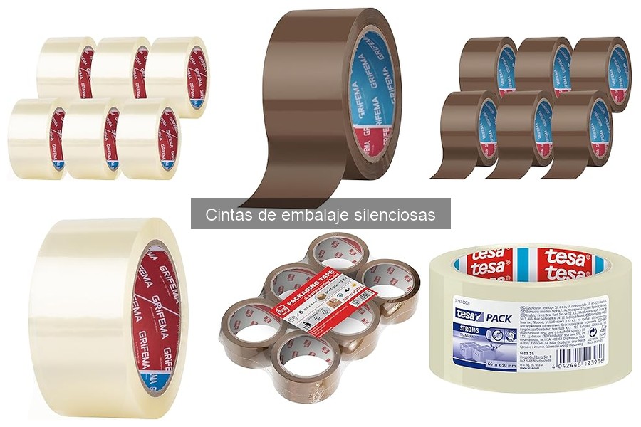 Ventajas de las cintas de embalaje silenciosas para trabajar