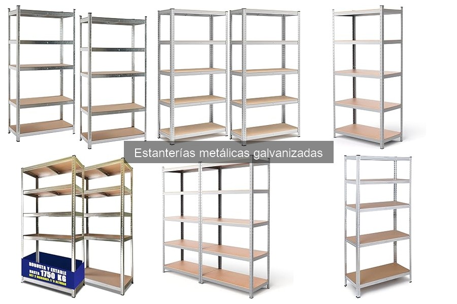 Ventajas de las estanterías metálicas galvanizadas para almacenaje
