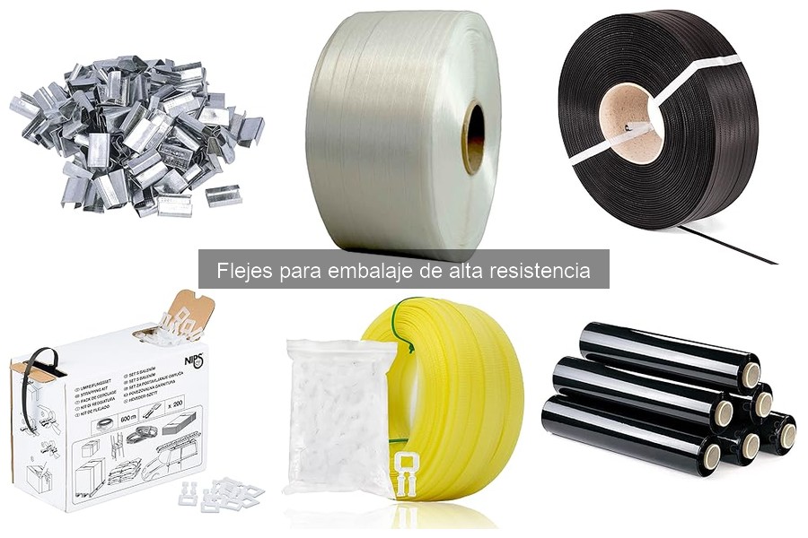 Ventajas de los flejes de alta resistencia en embalaje