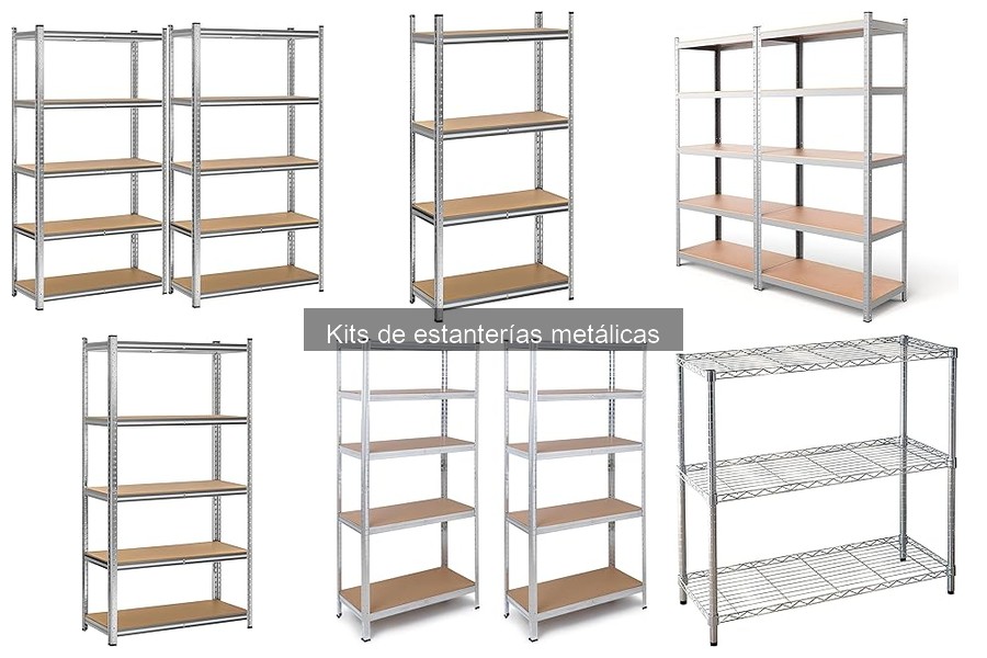 Ventajas de los kits de estanterías metálicas para almacenamiento