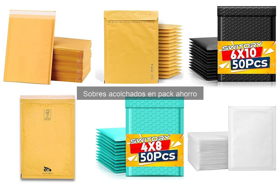 Ventajas de los sobres acolchados frente a otros embalajes