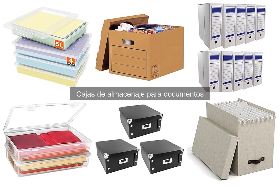 Ventajas de usar cajas de almacenaje para documentos