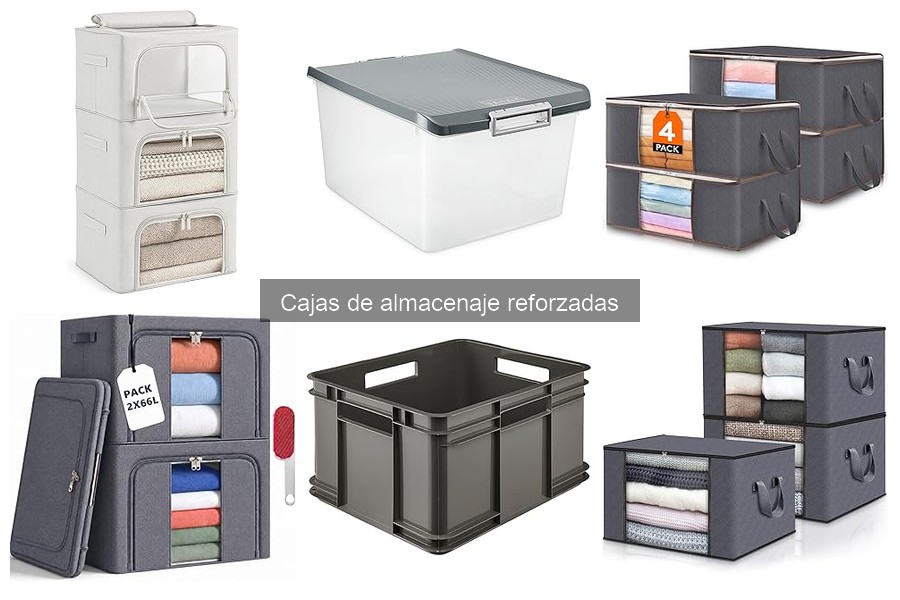 Ventajas de usar cajas de almacenaje reforzadas