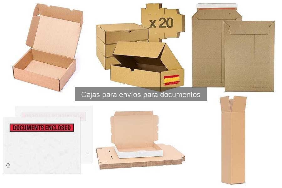 Ventajas de usar cajas para documentos en envíos
