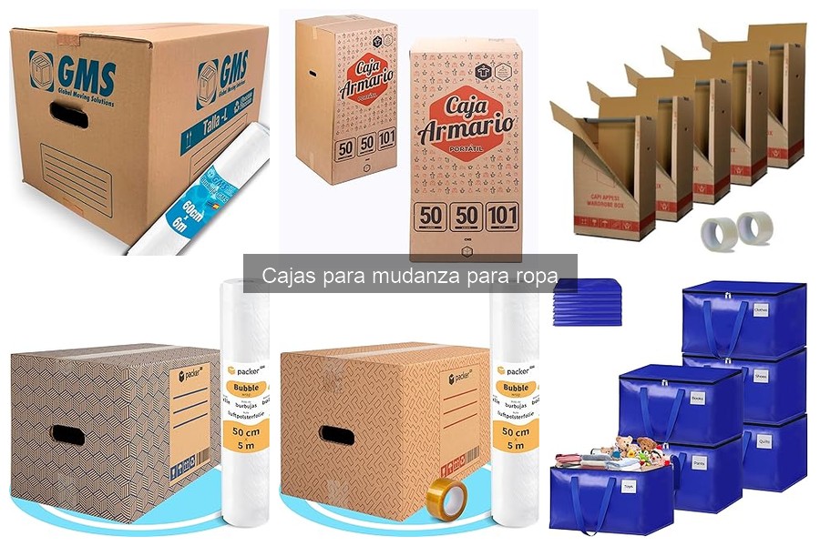 Ventajas de usar cajas para mudanza de ropa: ¡Descúbrelas!
