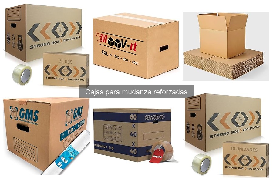 Ventajas de usar cajas para mudanza reforzadas