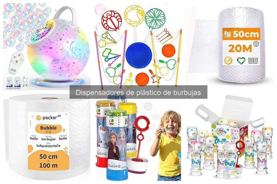 Ventajas de usar dispensadores de plástico de burbujas en embalaje
