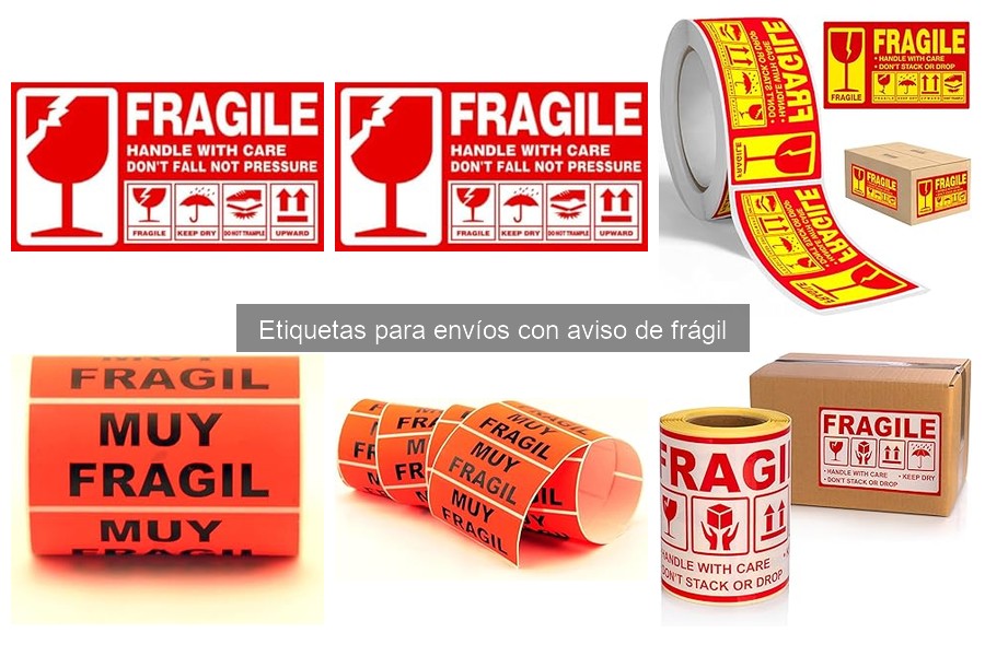 Ventajas de usar etiquetas frágiles en envíos