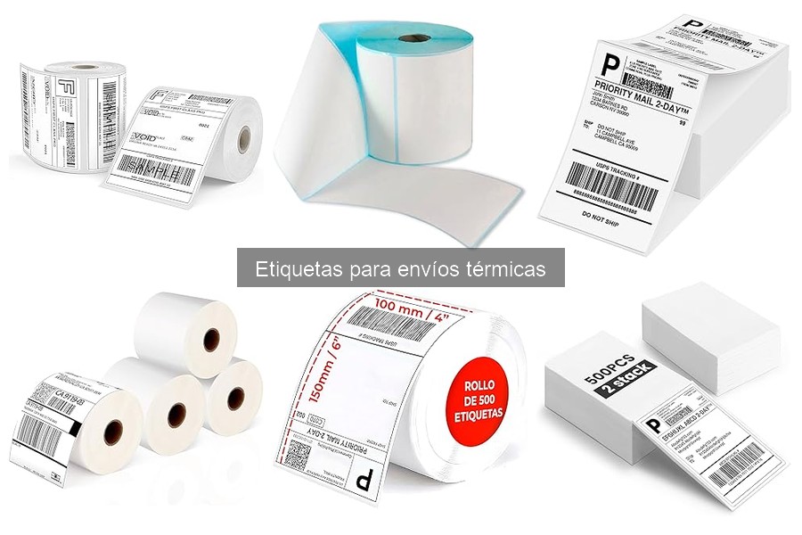 Ventajas de usar etiquetas térmicas para envíos