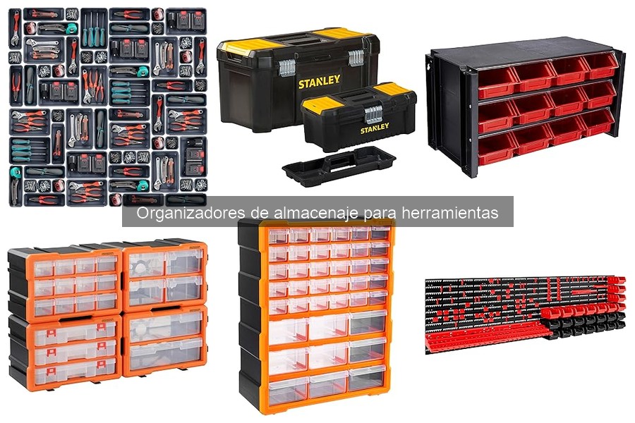 Ventajas de usar organizadores de almacenaje para herramientas